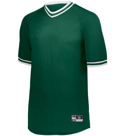 Youth Retro V-Neck Baseball Jersey