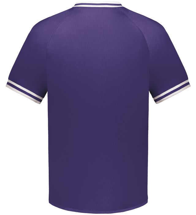 Youth Retro V-Neck Baseball Jersey