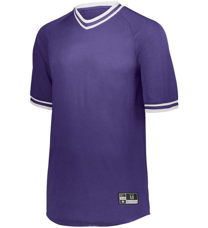 Youth Retro V-Neck Baseball Jersey