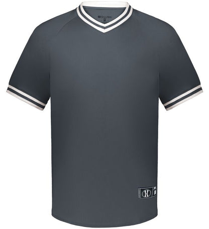 Youth Retro V-Neck Baseball Jersey