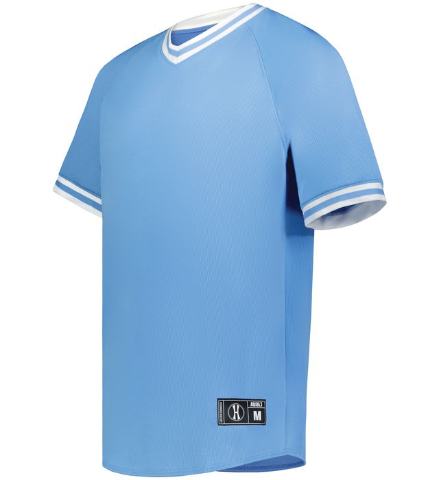 Youth Retro V-Neck Baseball Jersey
