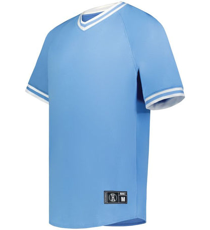 Youth Retro V-Neck Baseball Jersey