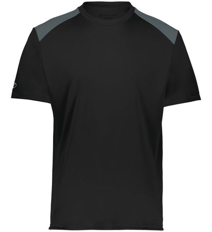 Black and Iron colored Momentum Team Tee shirt on a white background