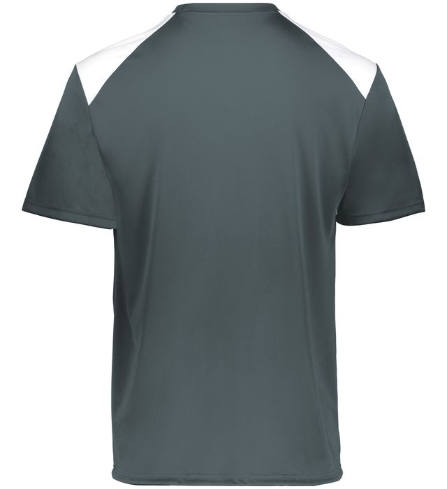 Iron and white colored Momentum Team Tee shirt on a white background