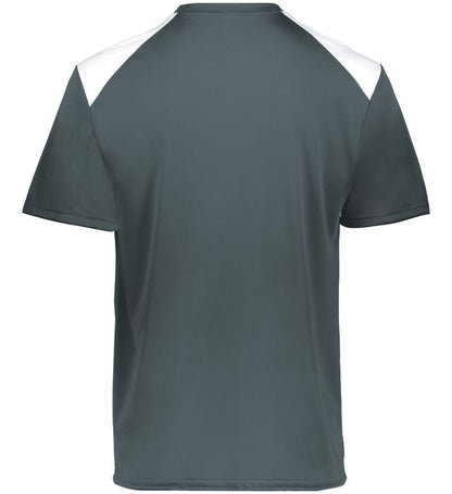 Iron and white colored Momentum Team Tee shirt on a white background