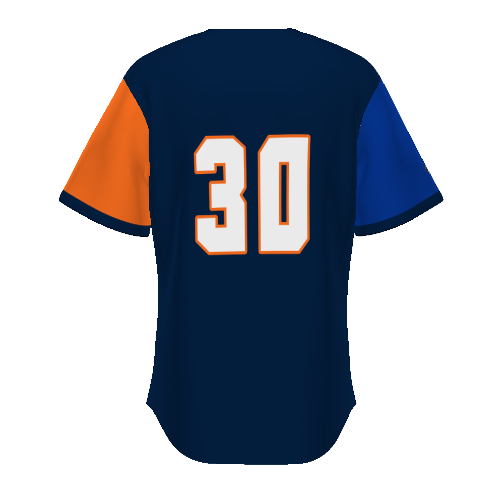 FreeStyle Sublimated Turbo Full-Button Baseball Jersey (New Fit)