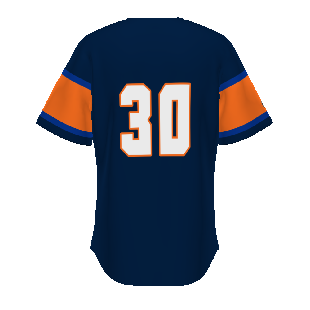 FreeStyle Sublimated Turbo Full-Button Baseball Jersey (New Fit)