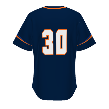 FreeStyle Sublimated Turbo Full-Button Baseball Jersey (New Fit)