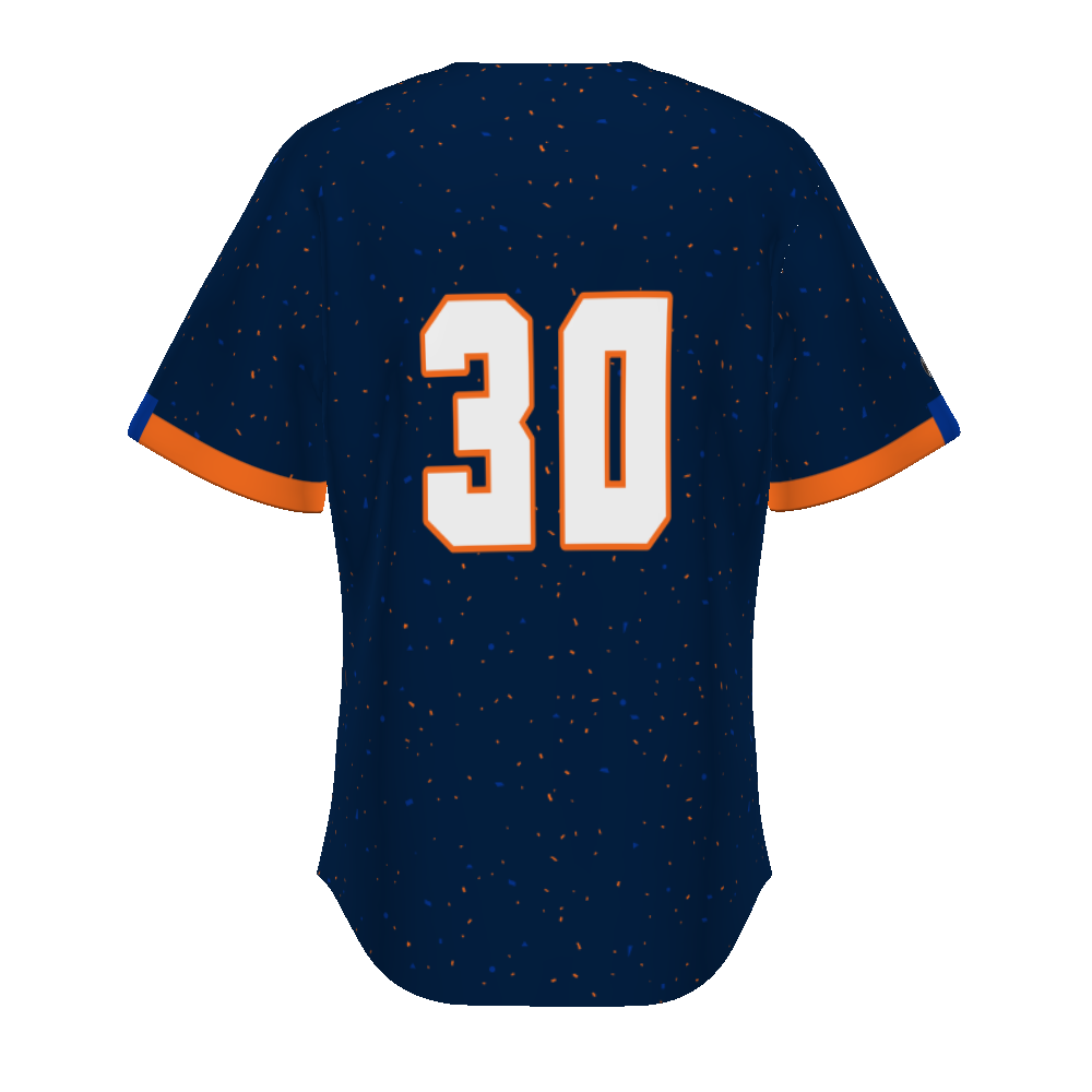 FreeStyle Sublimated Turbo Full-Button Baseball Jersey (New Fit)