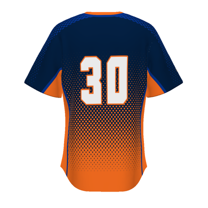 FreeStyle Sublimated Turbo Full-Button Baseball Jersey (New Fit)