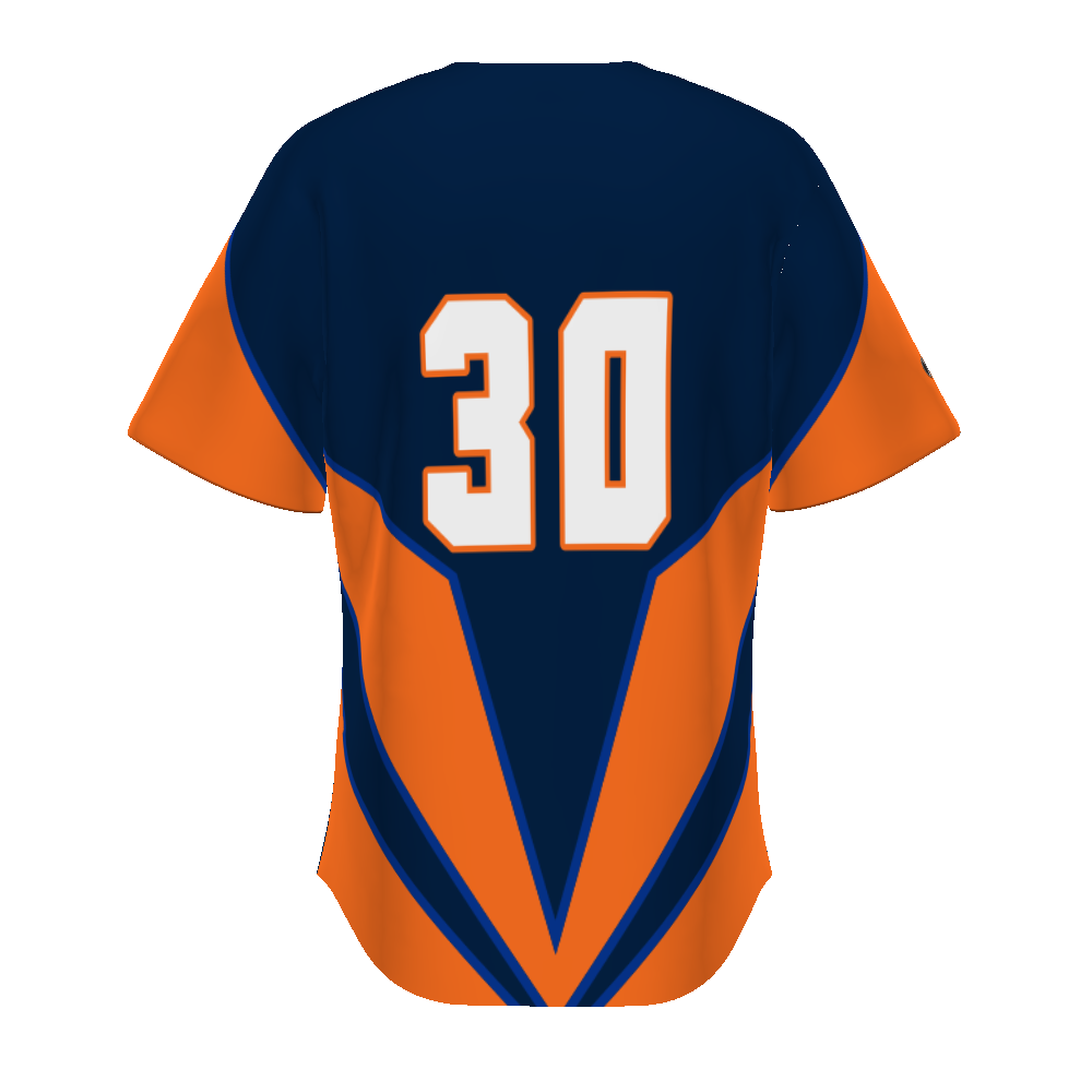FreeStyle Sublimated Turbo Full-Button Baseball Jersey (New Fit)