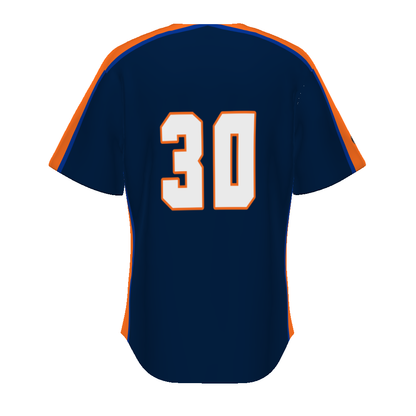FreeStyle Sublimated Turbo Full-Button Baseball Jersey (New Fit)
