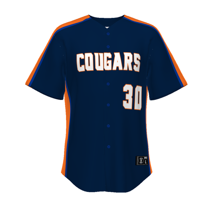 FreeStyle Sublimated Turbo Full-Button Baseball Jersey (New Fit)
