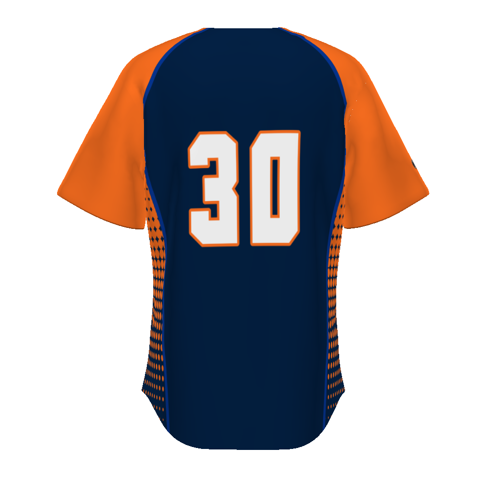 FreeStyle Sublimated Turbo Full-Button Baseball Jersey (New Fit)