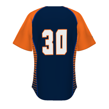 FreeStyle Sublimated Turbo Full-Button Baseball Jersey (New Fit)
