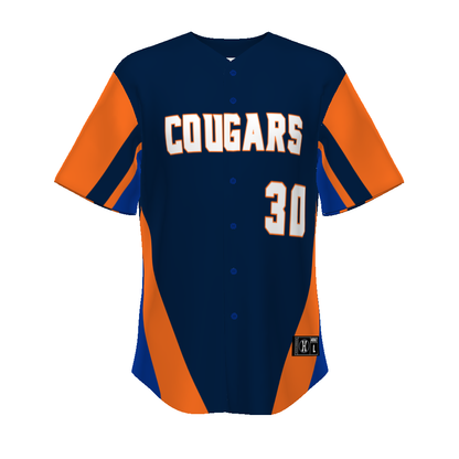 FreeStyle Sublimated Turbo Full-Button Baseball Jersey (New Fit)