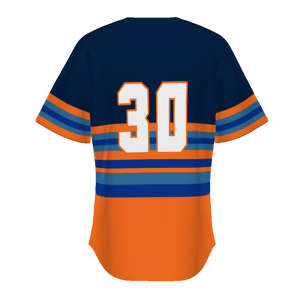 FreeStyle Sublimated Turbo Full-Button Baseball Jersey (New Fit)