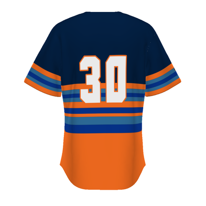 FreeStyle Sublimated Turbo Full-Button Baseball Jersey (New Fit)