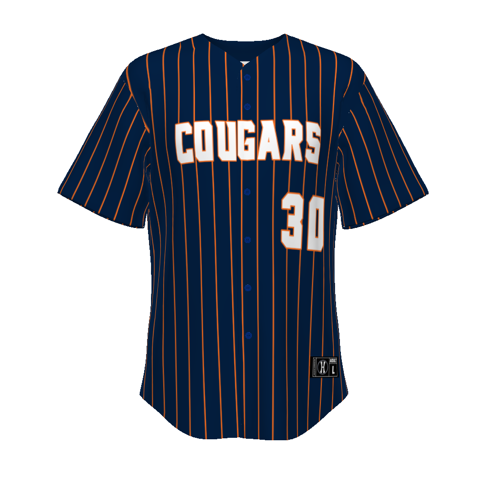 FreeStyle Sublimated Turbo Full-Button Baseball Jersey (New Fit)