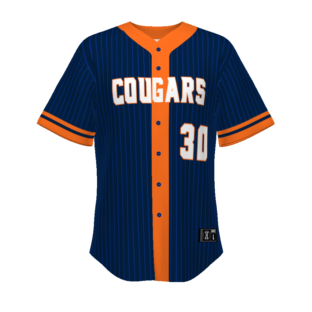 FreeStyle Sublimated Turbo Full-Button Baseball Jersey (New Fit)