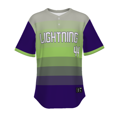 FreeStyle Sublimated Pin-Dot 2-Button Baseball Jersey (New Fit)