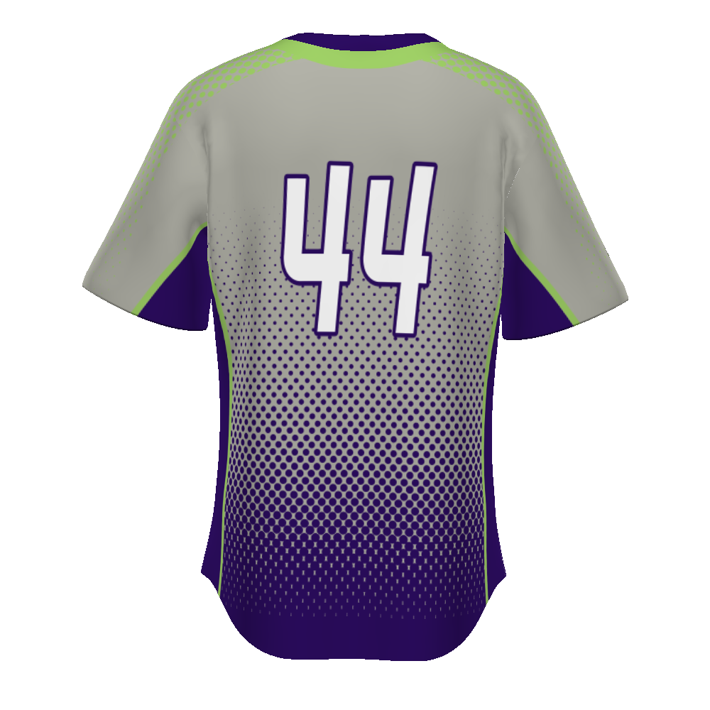 FreeStyle Sublimated Pin-Dot 2-Button Baseball Jersey (New Fit)