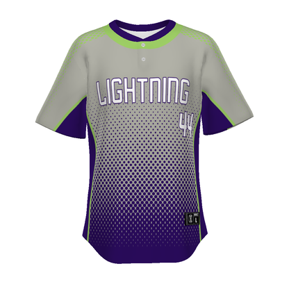 FreeStyle Sublimated Pin-Dot 2-Button Baseball Jersey (New Fit)