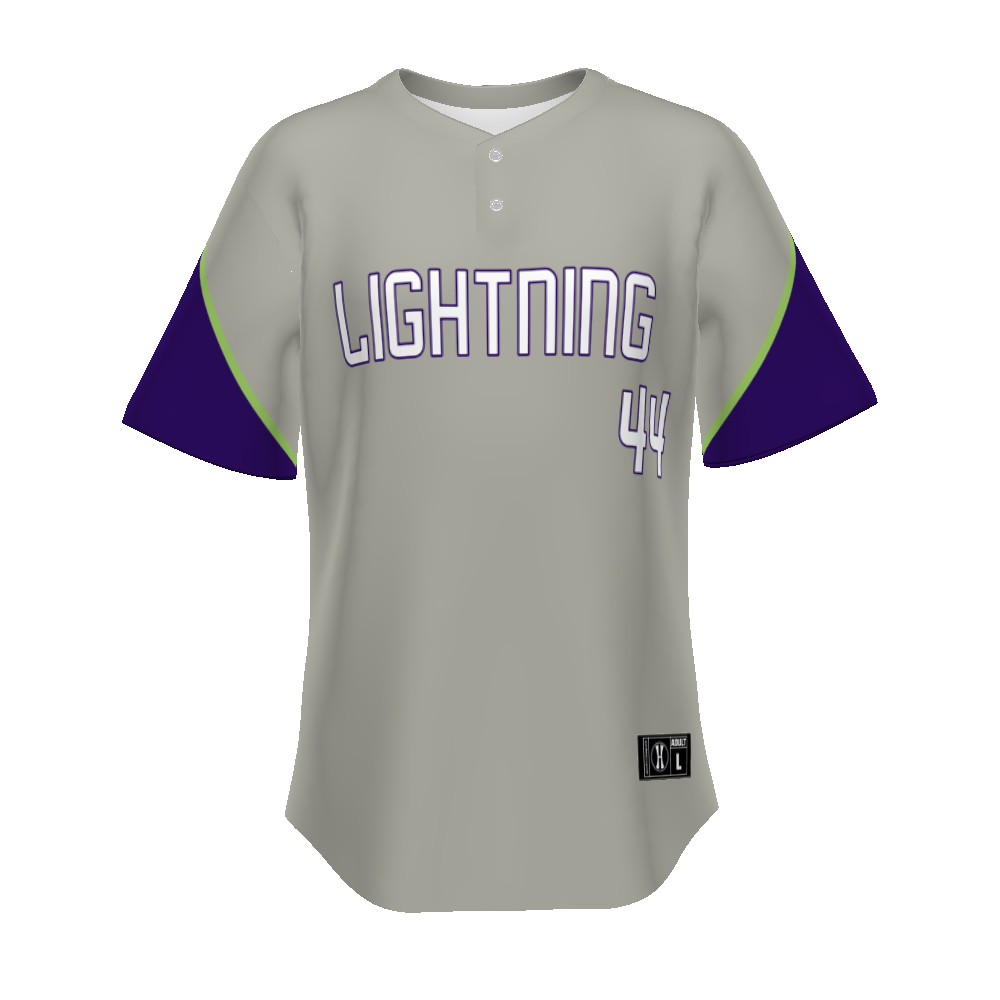 FreeStyle Sublimated Pin-Dot 2-Button Baseball Jersey (New Fit)
