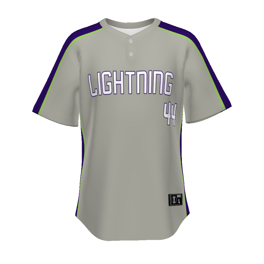 FreeStyle Sublimated Pin-Dot 2-Button Baseball Jersey (New Fit)