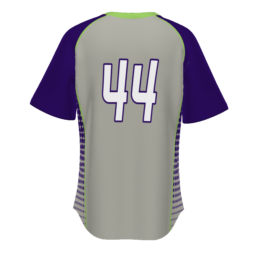 FreeStyle Sublimated Pin-Dot 2-Button Baseball Jersey (New Fit)