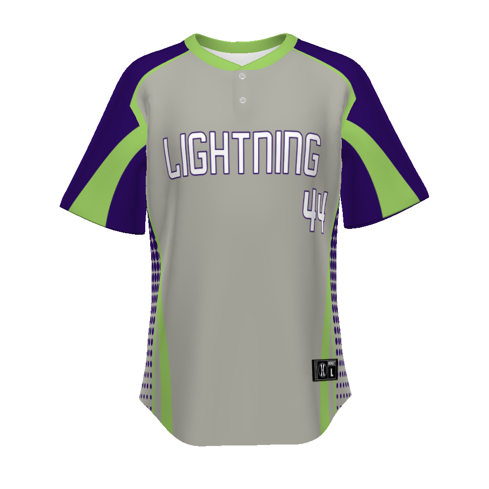 FreeStyle Sublimated Pin-Dot 2-Button Baseball Jersey (New Fit)
