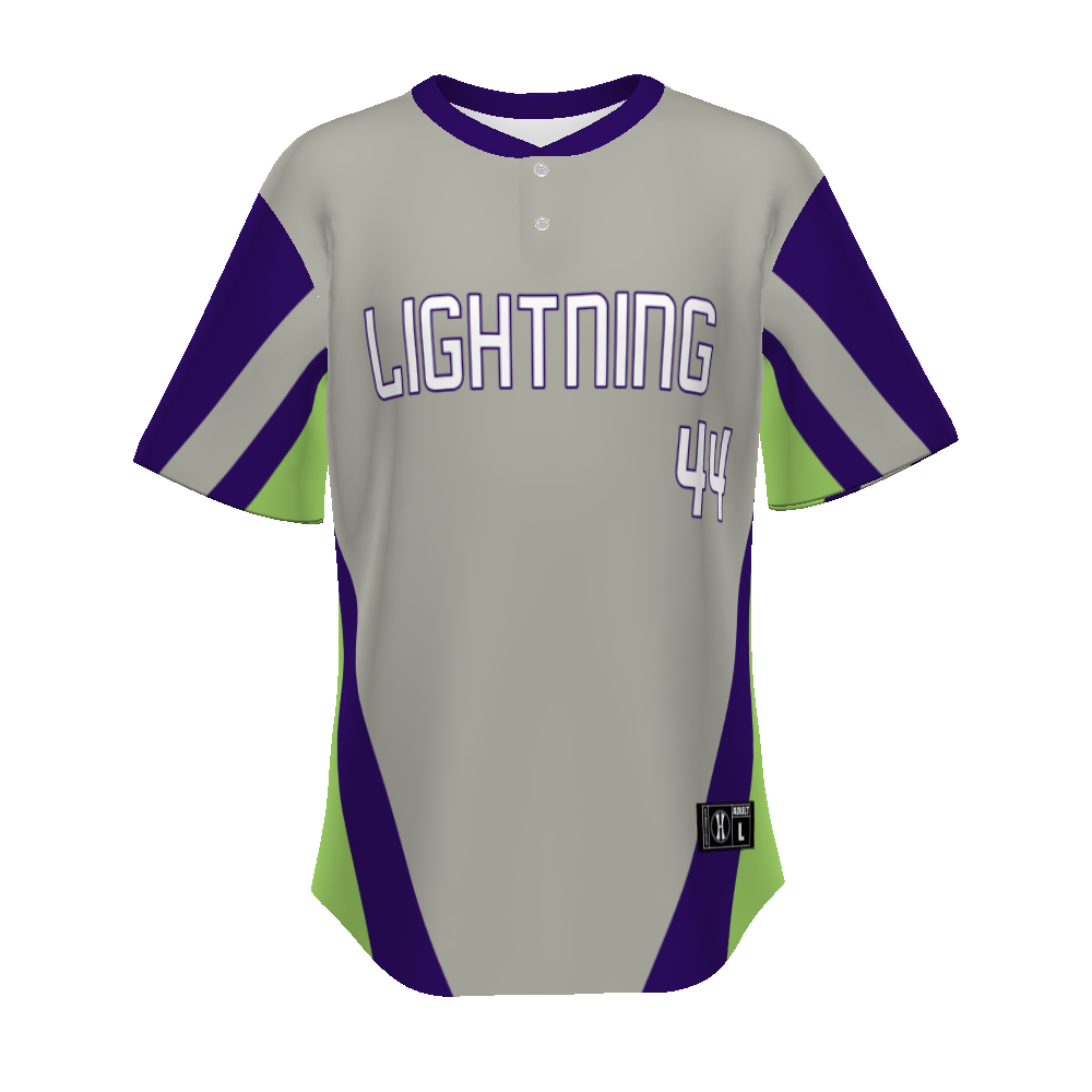 FreeStyle Sublimated Pin-Dot 2-Button Baseball Jersey (New Fit)