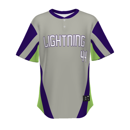 FreeStyle Sublimated Pin-Dot 2-Button Baseball Jersey (New Fit)