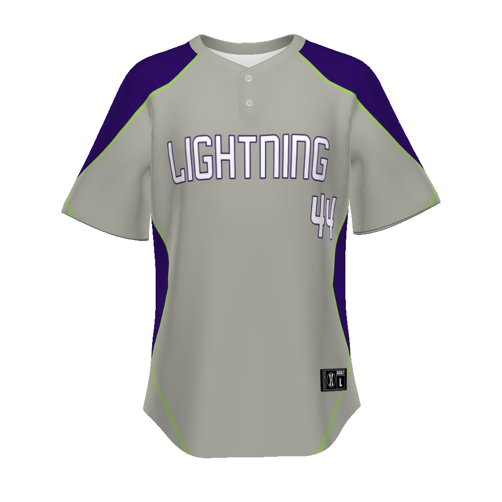 FreeStyle Sublimated Pin-Dot 2-Button Baseball Jersey (New Fit)