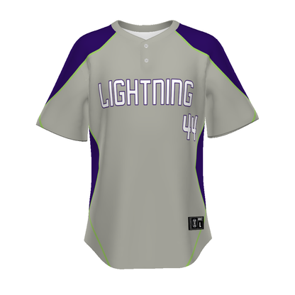 FreeStyle Sublimated Pin-Dot 2-Button Baseball Jersey (New Fit)