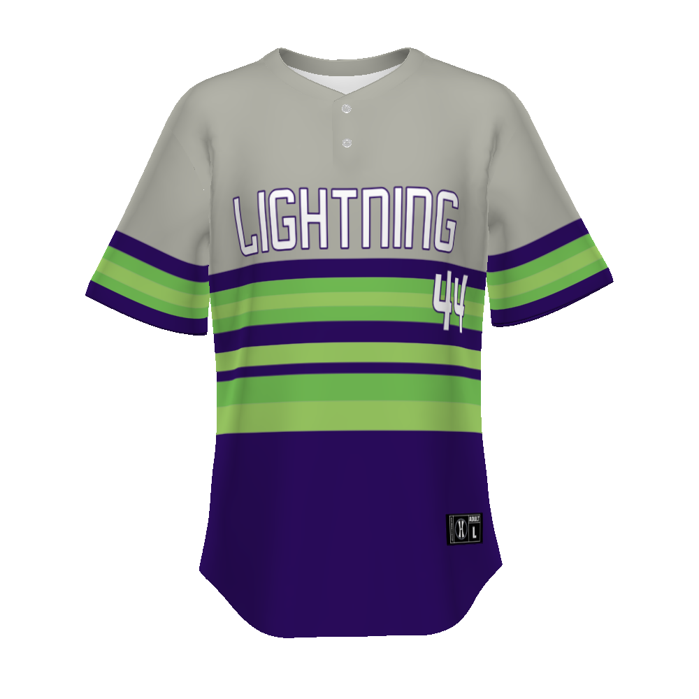 FreeStyle Sublimated Pin-Dot 2-Button Baseball Jersey (New Fit)