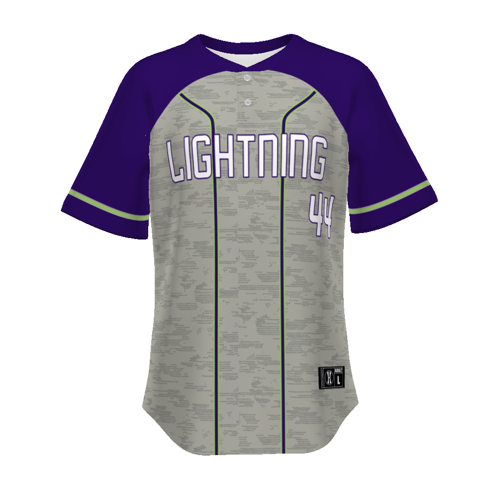FreeStyle Sublimated Pin-Dot 2-Button Baseball Jersey (New Fit)