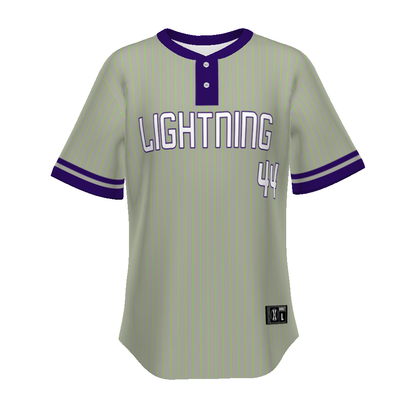 FreeStyle Sublimated Pin-Dot 2-Button Baseball Jersey (New Fit)