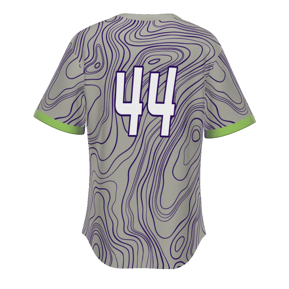 FreeStyle Sublimated Pin-Dot 2-Button Baseball Jersey (New Fit)