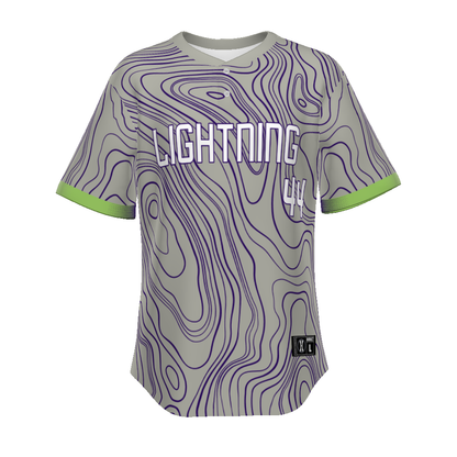 FreeStyle Sublimated Pin-Dot 2-Button Baseball Jersey (New Fit)