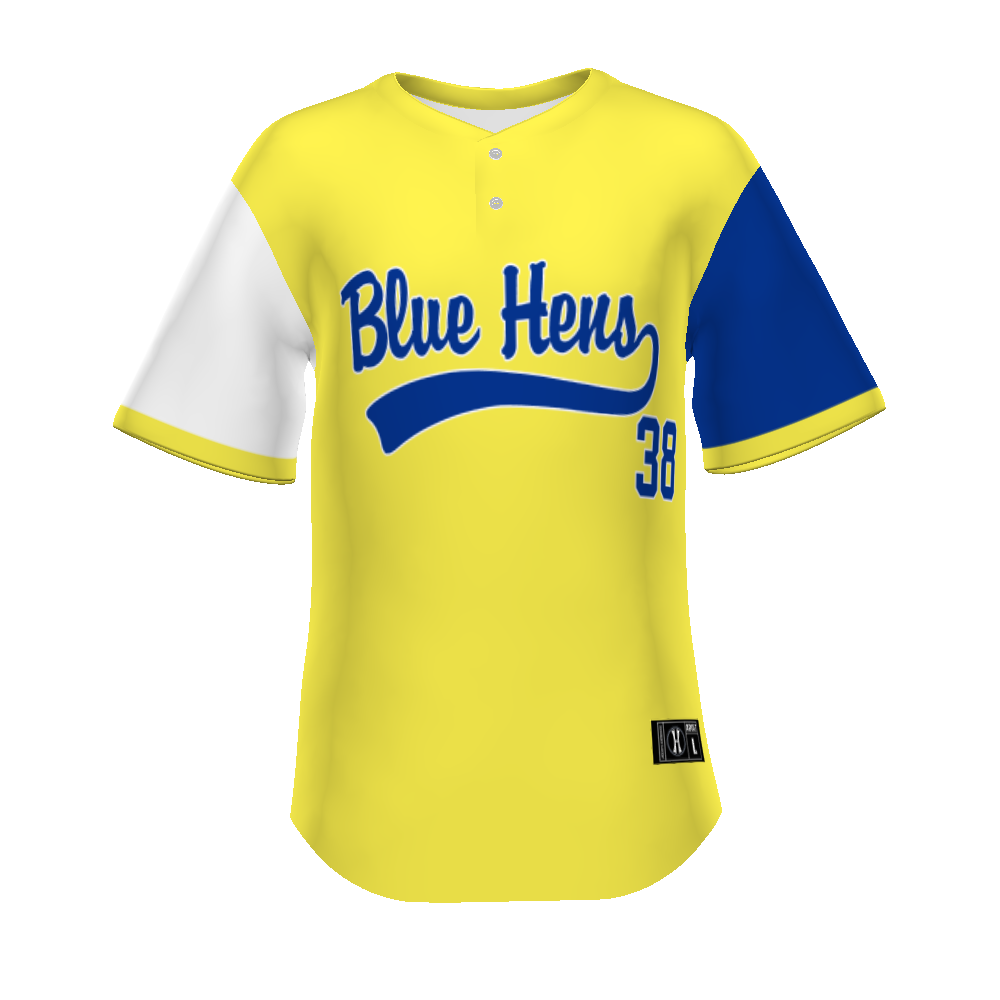 FreeStyle Sublimated Turbo Lightweight Two-Button Baseball Jersey (New Fit)