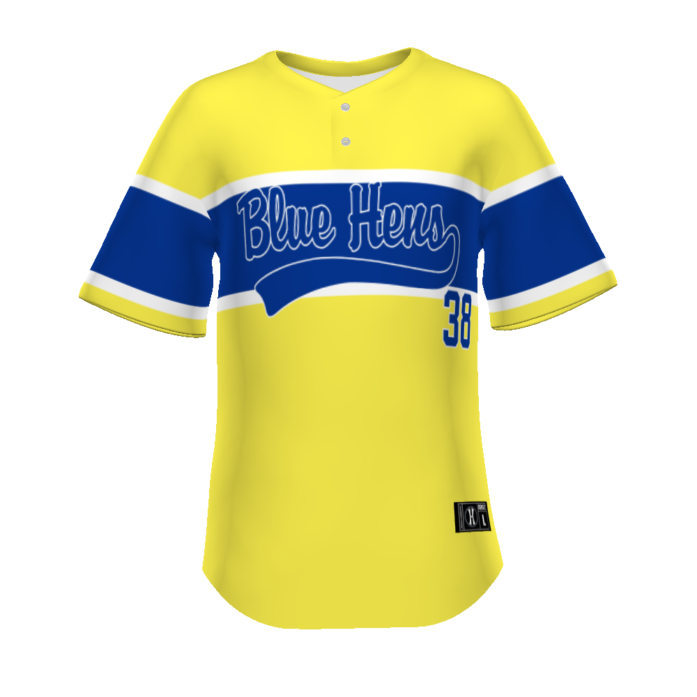 FreeStyle Sublimated Turbo Lightweight Two-Button Baseball Jersey (New Fit)