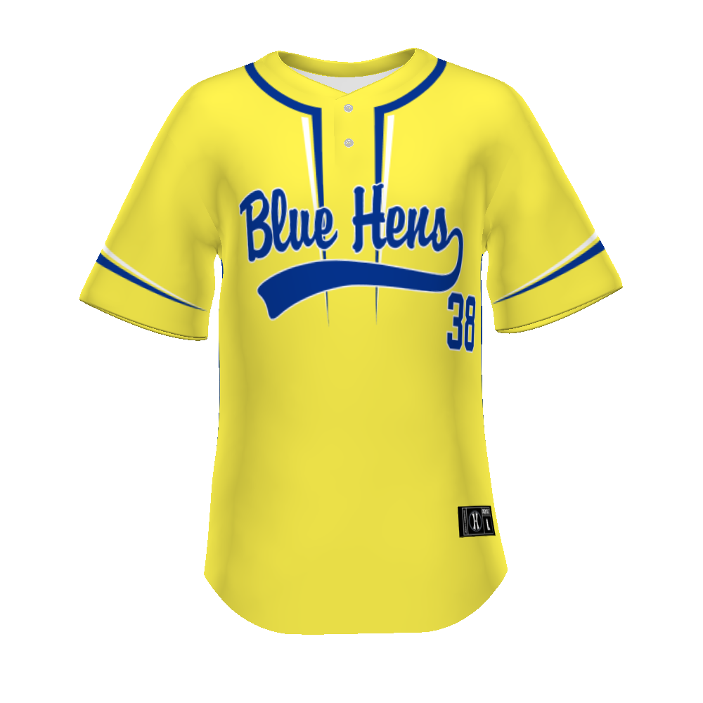 FreeStyle Sublimated Turbo Lightweight Two-Button Baseball Jersey (New Fit)
