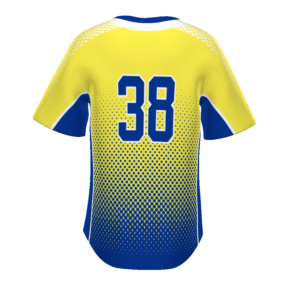 FreeStyle Sublimated Turbo Lightweight Two-Button Baseball Jersey (New Fit)