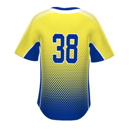 FreeStyle Sublimated Turbo Lightweight Two-Button Baseball Jersey (New Fit)