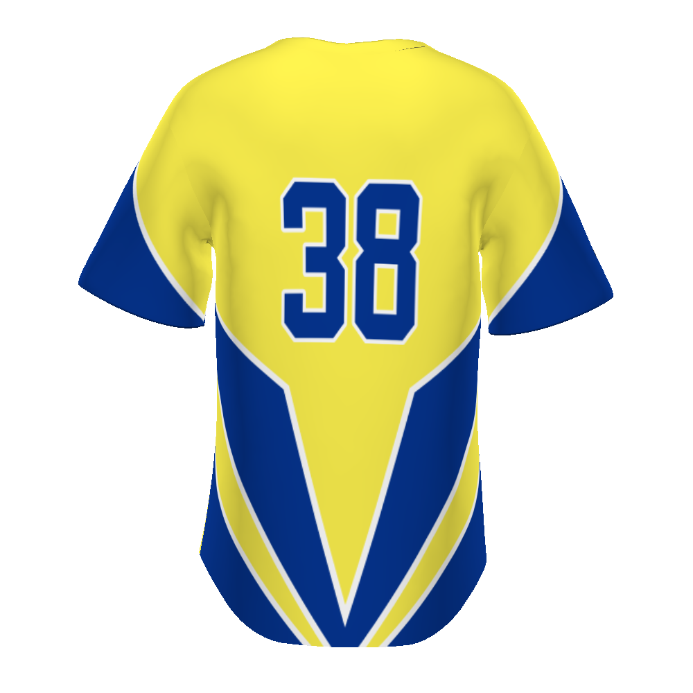 FreeStyle Sublimated Turbo Lightweight Two-Button Baseball Jersey (New Fit)