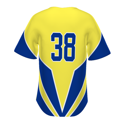 FreeStyle Sublimated Turbo Lightweight Two-Button Baseball Jersey (New Fit)