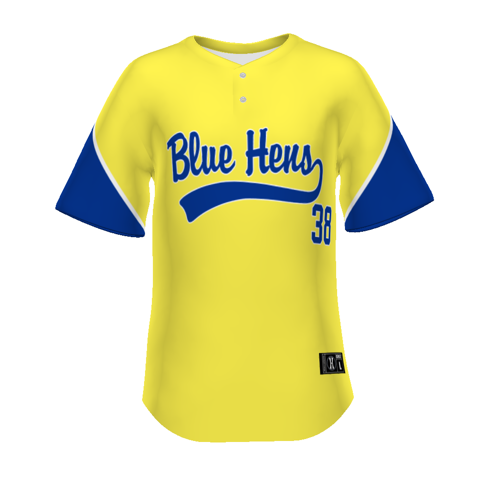 FreeStyle Sublimated Turbo Lightweight Two-Button Baseball Jersey (New Fit)