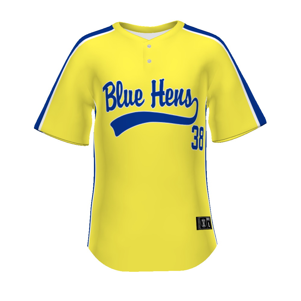 FreeStyle Sublimated Turbo Lightweight Two-Button Baseball Jersey (New Fit)