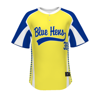 FreeStyle Sublimated Turbo Lightweight Two-Button Baseball Jersey (New Fit)